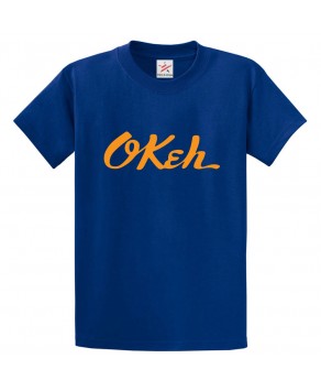 Okeh Unisex Novelty Classic Kids and Adults T-Shirt For Gaming Lovers